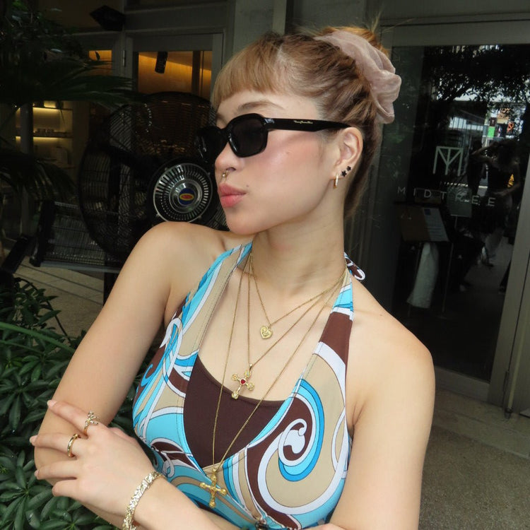 Long roof necklace - 𝐇𝐨𝐧𝐞𝐲 𝐁𝐮𝐭𝐭𝐞𝐫 𝐍𝐢𝐧𝐞