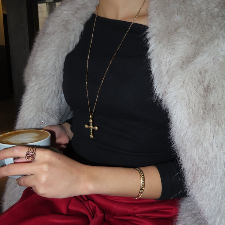 Long roof necklace - 𝐇𝐨𝐧𝐞𝐲 𝐁𝐮𝐭𝐭𝐞𝐫 𝐍𝐢𝐧𝐞