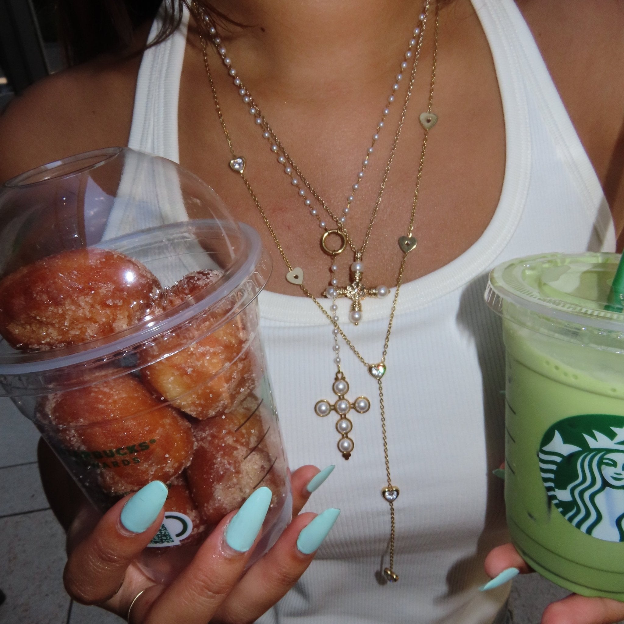 Luna pearl necklace - 𝐇𝐨𝐧𝐞𝐲 𝐁𝐮𝐭𝐭𝐞𝐫 𝐍𝐢𝐧𝐞