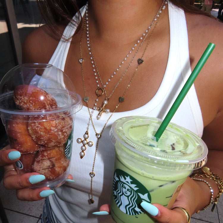 Luna pearl necklace - 𝐇𝐨𝐧𝐞𝐲 𝐁𝐮𝐭𝐭𝐞𝐫 𝐍𝐢𝐧𝐞