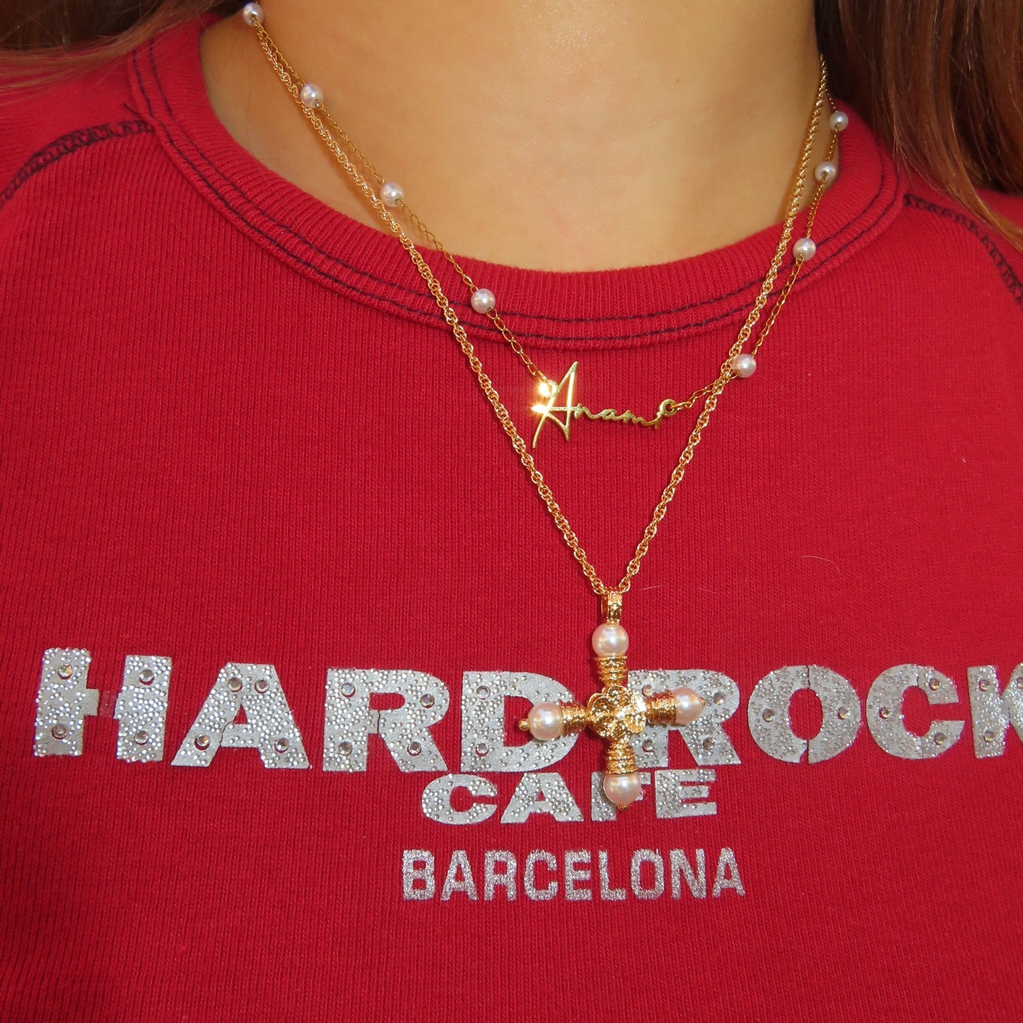 Luna pearl necklace - 𝐇𝐨𝐧𝐞𝐲 𝐁𝐮𝐭𝐭𝐞𝐫 𝐍𝐢𝐧𝐞