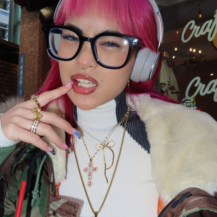 【リング】Metal ring - 𝐇𝐨𝐧𝐞𝐲 𝐁𝐮𝐭𝐭𝐞𝐫 𝐍𝐢𝐧𝐞