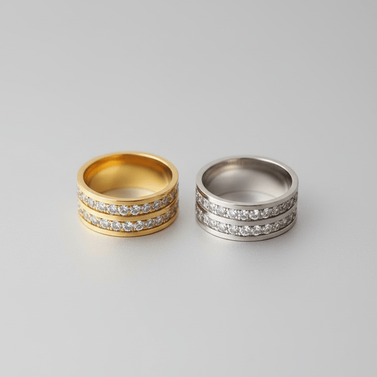 【リング】Metal ring - 𝐇𝐨𝐧𝐞𝐲 𝐁𝐮𝐭𝐭𝐞𝐫 𝐍𝐢𝐧𝐞