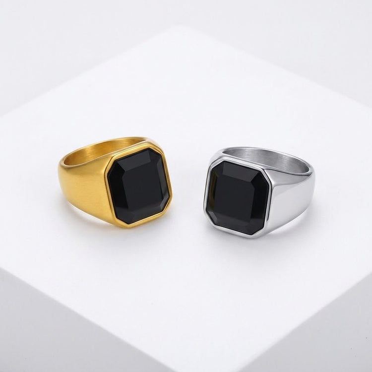 【リング】Midnight Signet ring - 𝐇𝐨𝐧𝐞𝐲 𝐁𝐮𝐭𝐭𝐞𝐫 𝐍𝐢𝐧𝐞