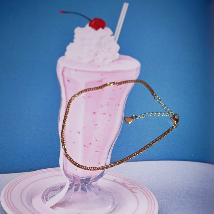 【アンクレット】Mini chain anklet - 𝐇𝐨𝐧𝐞𝐲 𝐁𝐮𝐭𝐭𝐞𝐫 𝐍𝐢𝐧𝐞