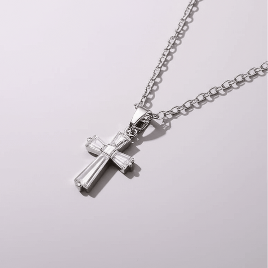 Mini cross necklace - 𝐇𝐨𝐧𝐞𝐲 𝐁𝐮𝐭𝐭𝐞𝐫 𝐍𝐢𝐧𝐞