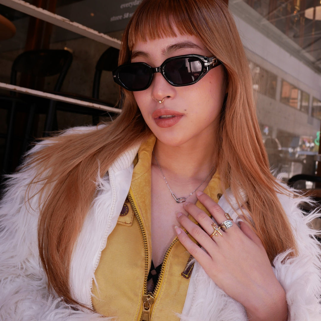 【リング】Mix cuff ring - 𝐇𝐨𝐧𝐞𝐲 𝐁𝐮𝐭𝐭𝐞𝐫 𝐍𝐢𝐧𝐞