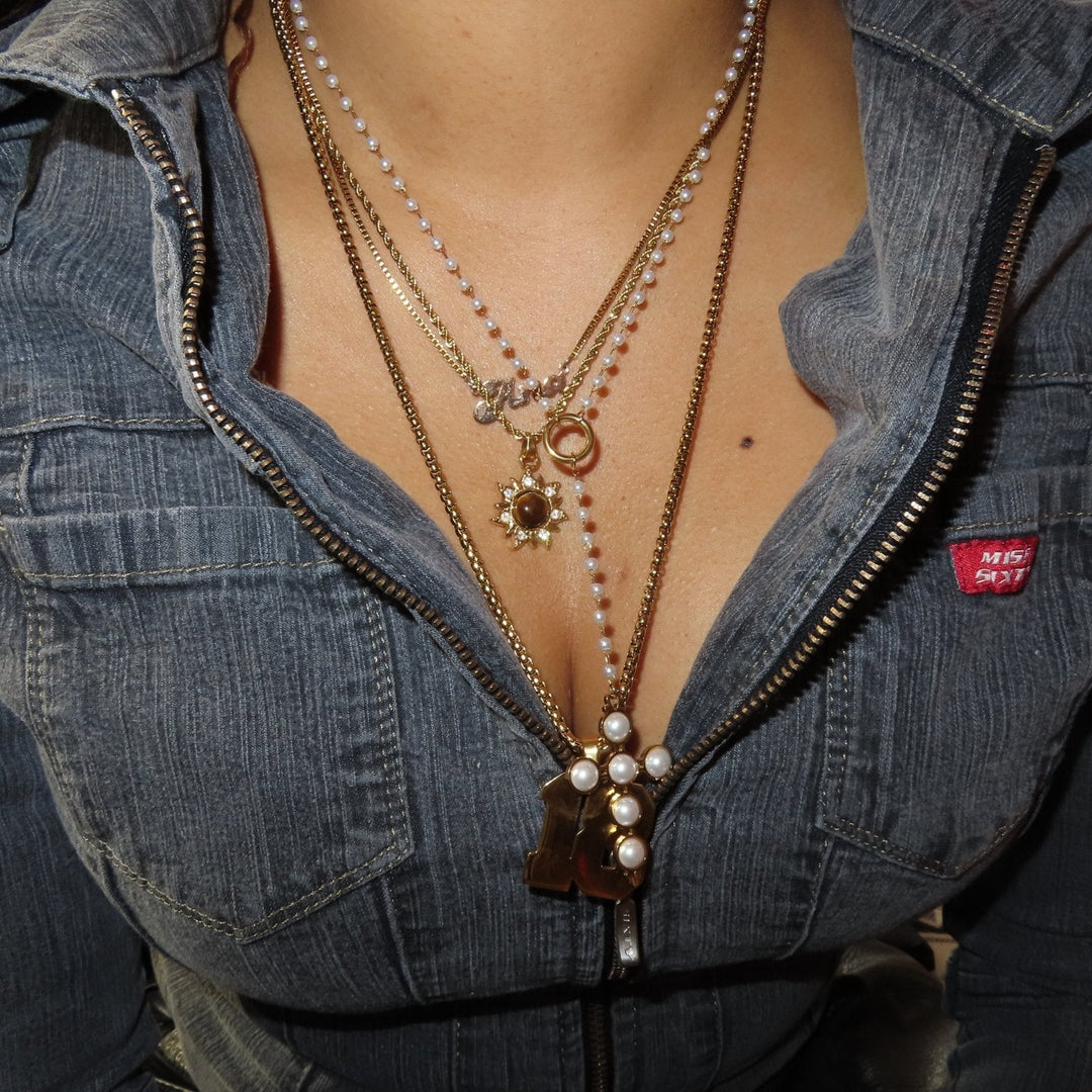 Pearl gorgeous necklace - 𝐇𝐨𝐧𝐞𝐲 𝐁𝐮𝐭𝐭𝐞𝐫 𝐍𝐢𝐧𝐞