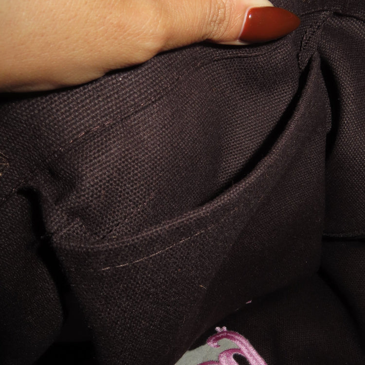 Pink nuts tote bag - 𝐇𝐨𝐧𝐞𝐲 𝐁𝐮𝐭𝐭𝐞𝐫 𝐍𝐢𝐧𝐞