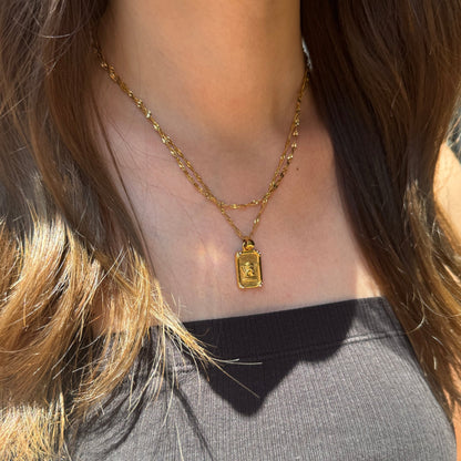 Plate angel necklace(２セット) - 𝐇𝐨𝐧𝐞𝐲 𝐁𝐮𝐭𝐭𝐞𝐫 𝐍𝐢𝐧𝐞