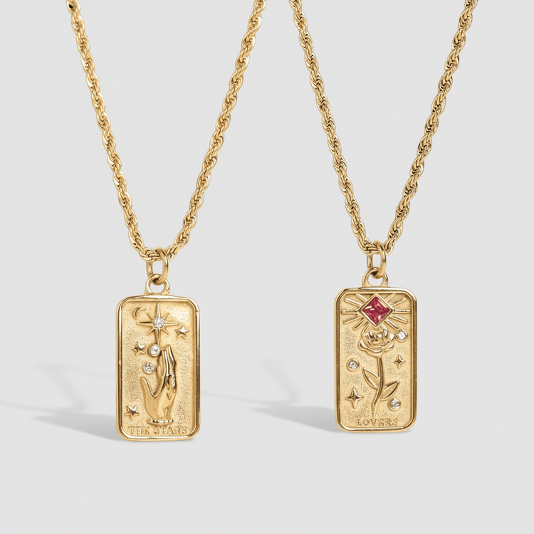 Plate magic necklace - 𝐇𝐨𝐧𝐞𝐲 𝐁𝐮𝐭𝐭𝐞𝐫 𝐍𝐢𝐧𝐞