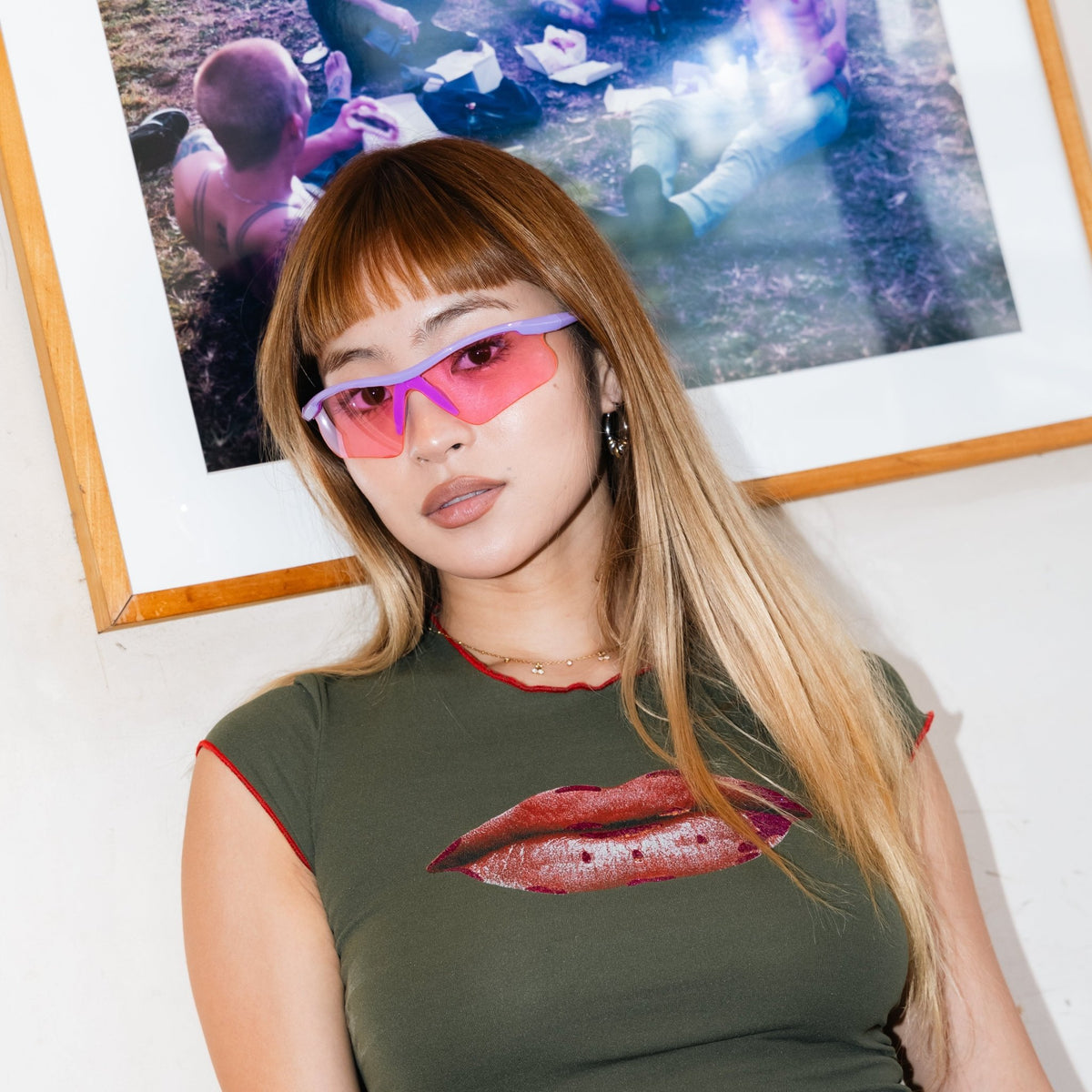 Pop shield run sunglasses - 𝐇𝐨𝐧𝐞𝐲 𝐁𝐮𝐭𝐭𝐞𝐫 𝐍𝐢𝐧𝐞