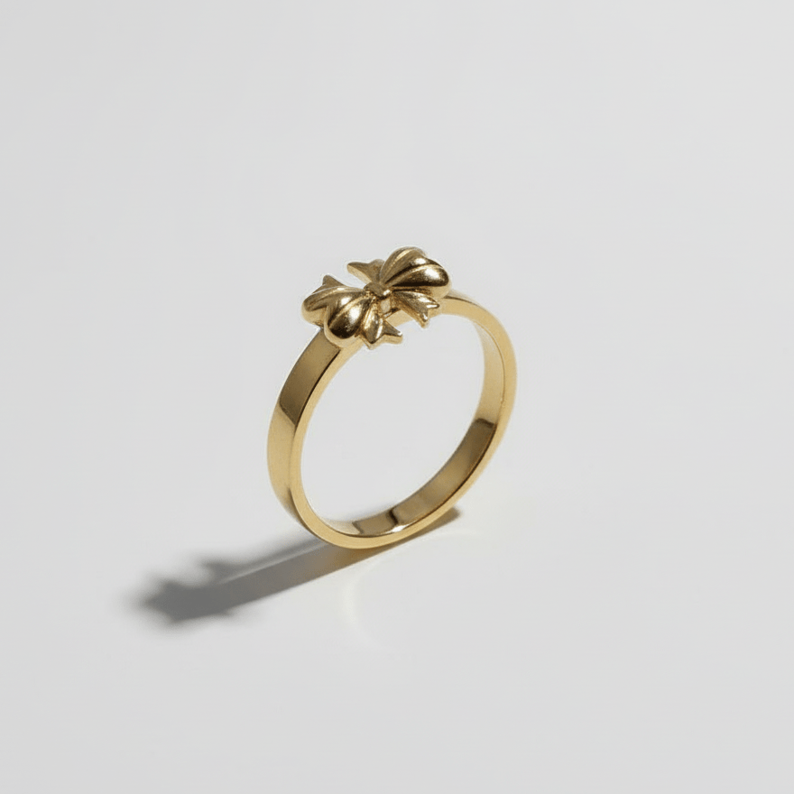 【リング】Ribbon ring - 𝐇𝐨𝐧𝐞𝐲 𝐁𝐮𝐭𝐭𝐞𝐫 𝐍𝐢𝐧𝐞