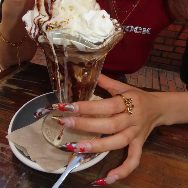 【リング】Ribbon spot ring - 𝐇𝐨𝐧𝐞𝐲 𝐁𝐮𝐭𝐭𝐞𝐫 𝐍𝐢𝐧𝐞