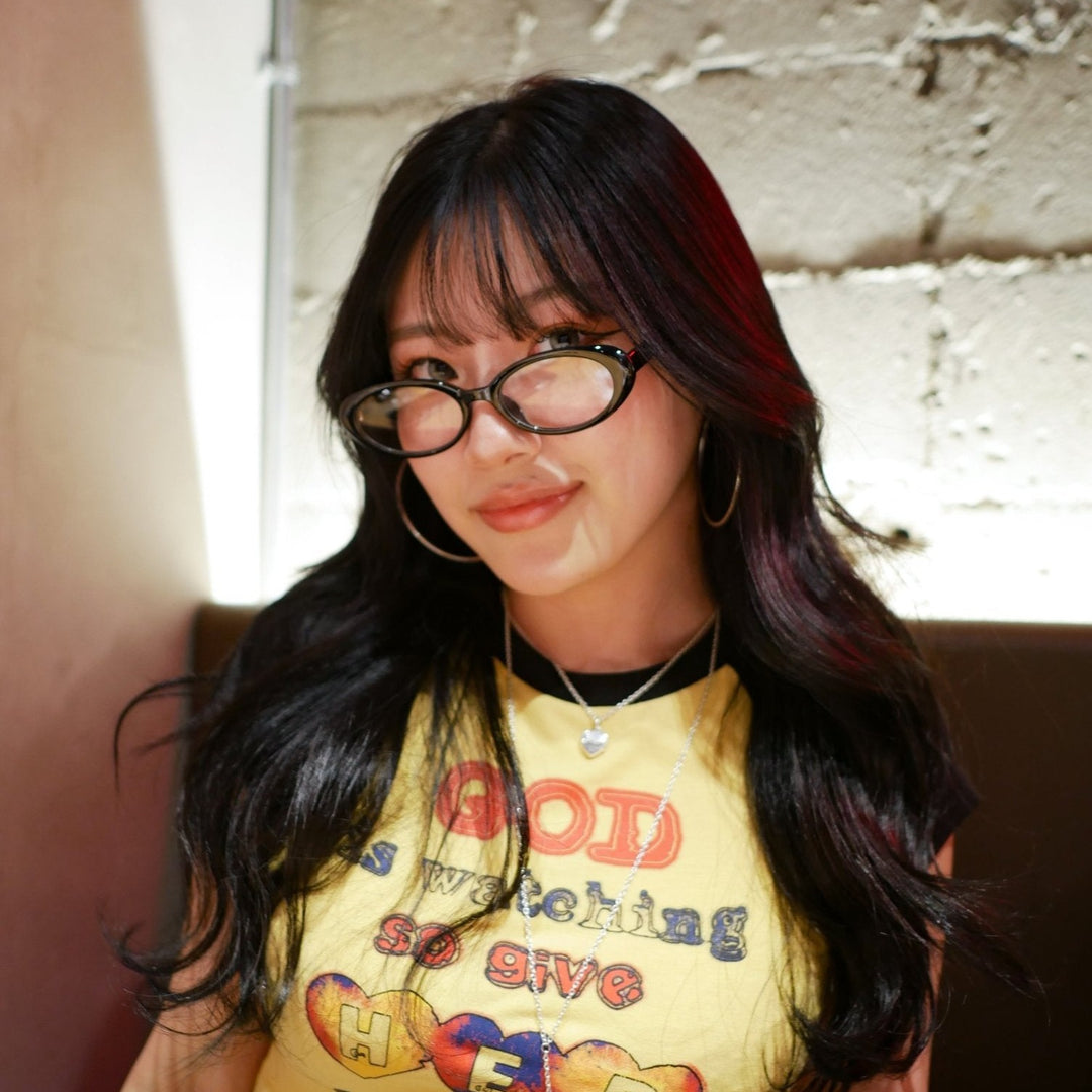 Round black glasses - 𝐇𝐨𝐧𝐞𝐲 𝐁𝐮𝐭𝐭𝐞𝐫 𝐍𝐢𝐧𝐞