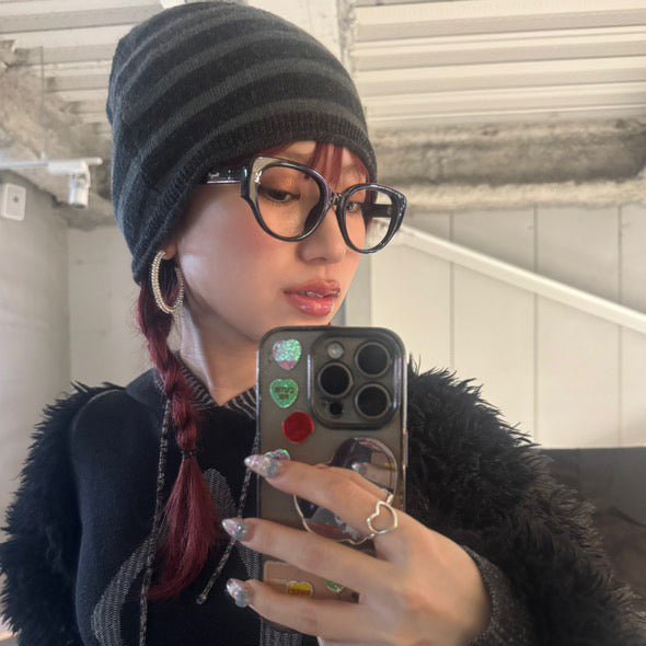 Round cutie glasses - 𝐇𝐨𝐧𝐞𝐲 𝐁𝐮𝐭𝐭𝐞𝐫 𝐍𝐢𝐧𝐞