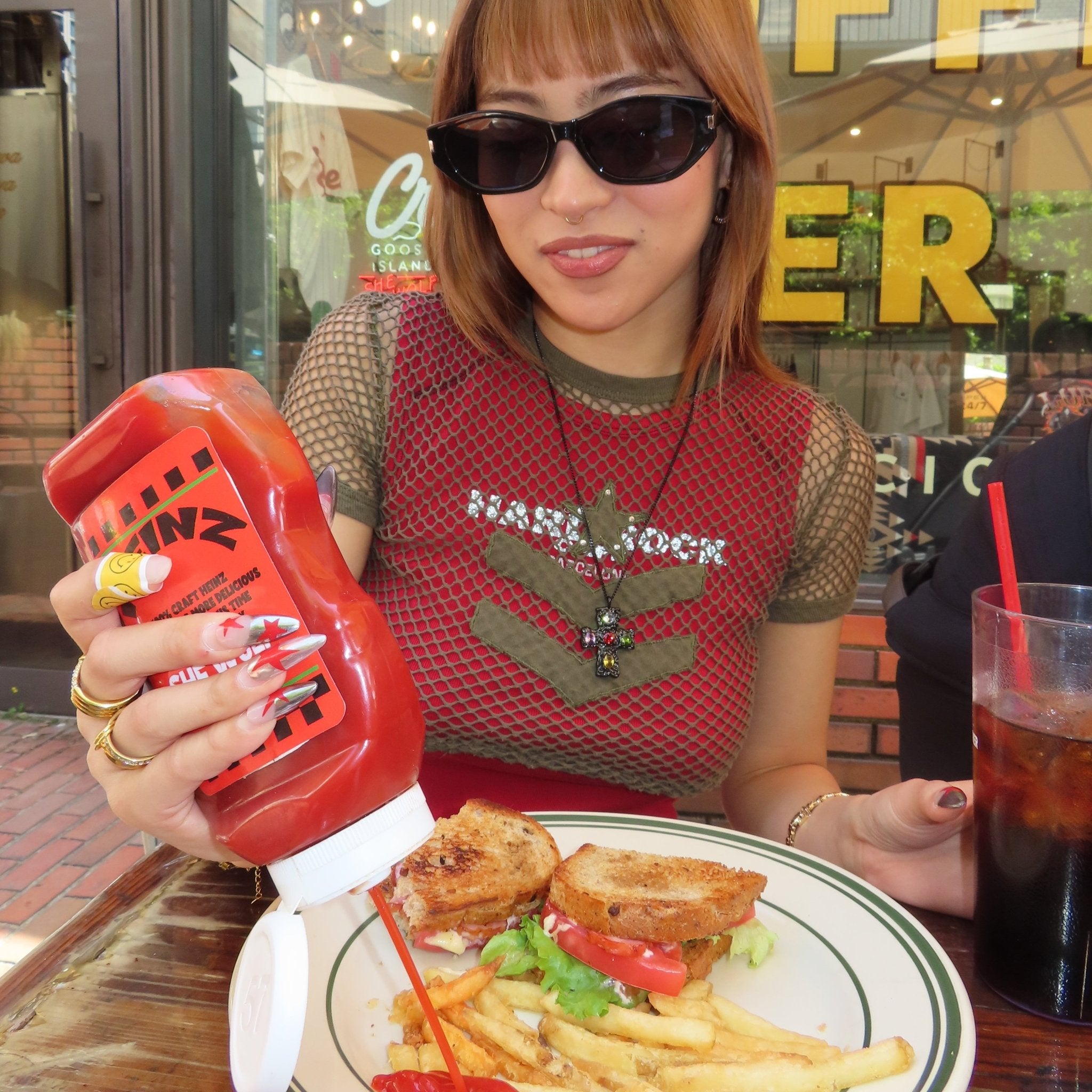 Royal cross necklace - 𝐇𝐨𝐧𝐞𝐲 𝐁𝐮𝐭𝐭𝐞𝐫 𝐍𝐢𝐧𝐞