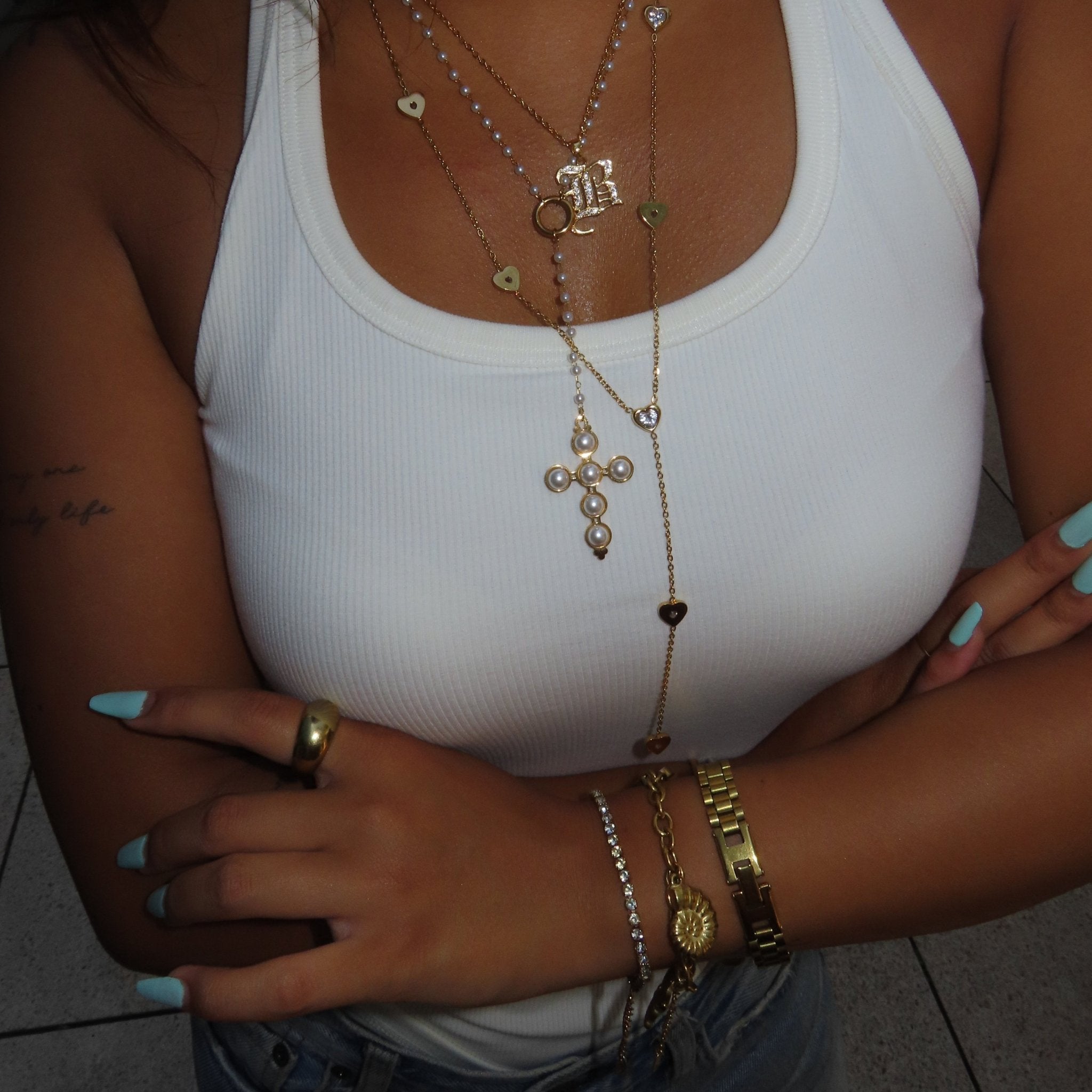 【ブレスレット】Sea bracelet - 𝐇𝐨𝐧𝐞𝐲 𝐁𝐮𝐭𝐭𝐞𝐫 𝐍𝐢𝐧𝐞