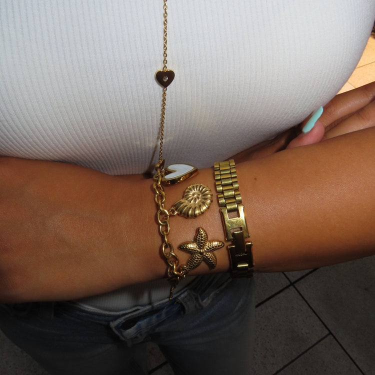 【ブレスレット】Sea bracelet - 𝐇𝐨𝐧𝐞𝐲 𝐁𝐮𝐭𝐭𝐞𝐫 𝐍𝐢𝐧𝐞