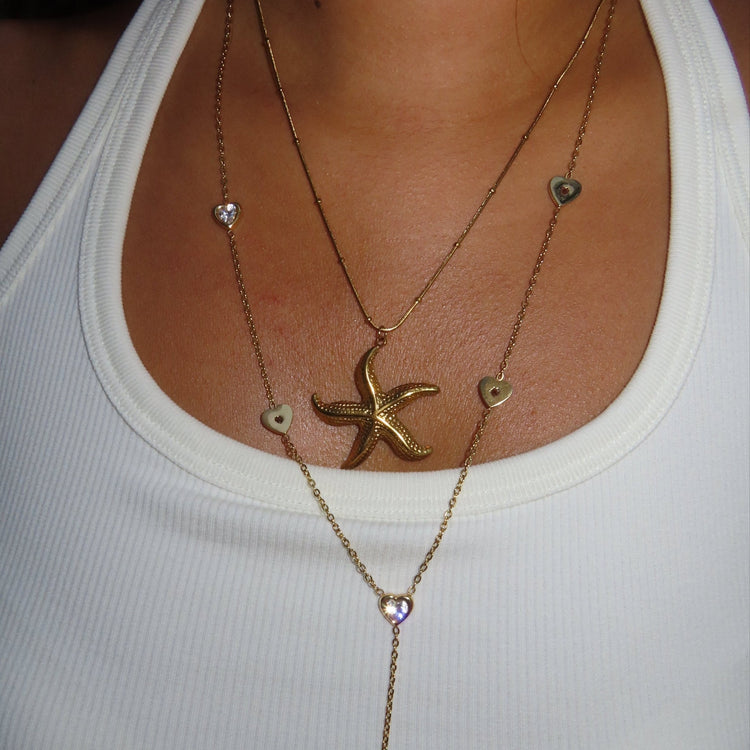 Shell necklace - 𝐇𝐨𝐧𝐞𝐲 𝐁𝐮𝐭𝐭𝐞𝐫 𝐍𝐢𝐧𝐞