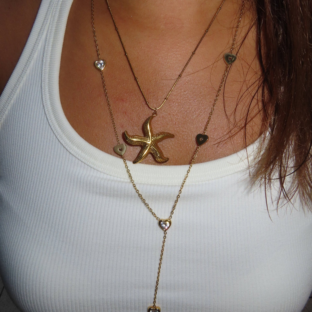 Shell necklace - 𝐇𝐨𝐧𝐞𝐲 𝐁𝐮𝐭𝐭𝐞𝐫 𝐍𝐢𝐧𝐞