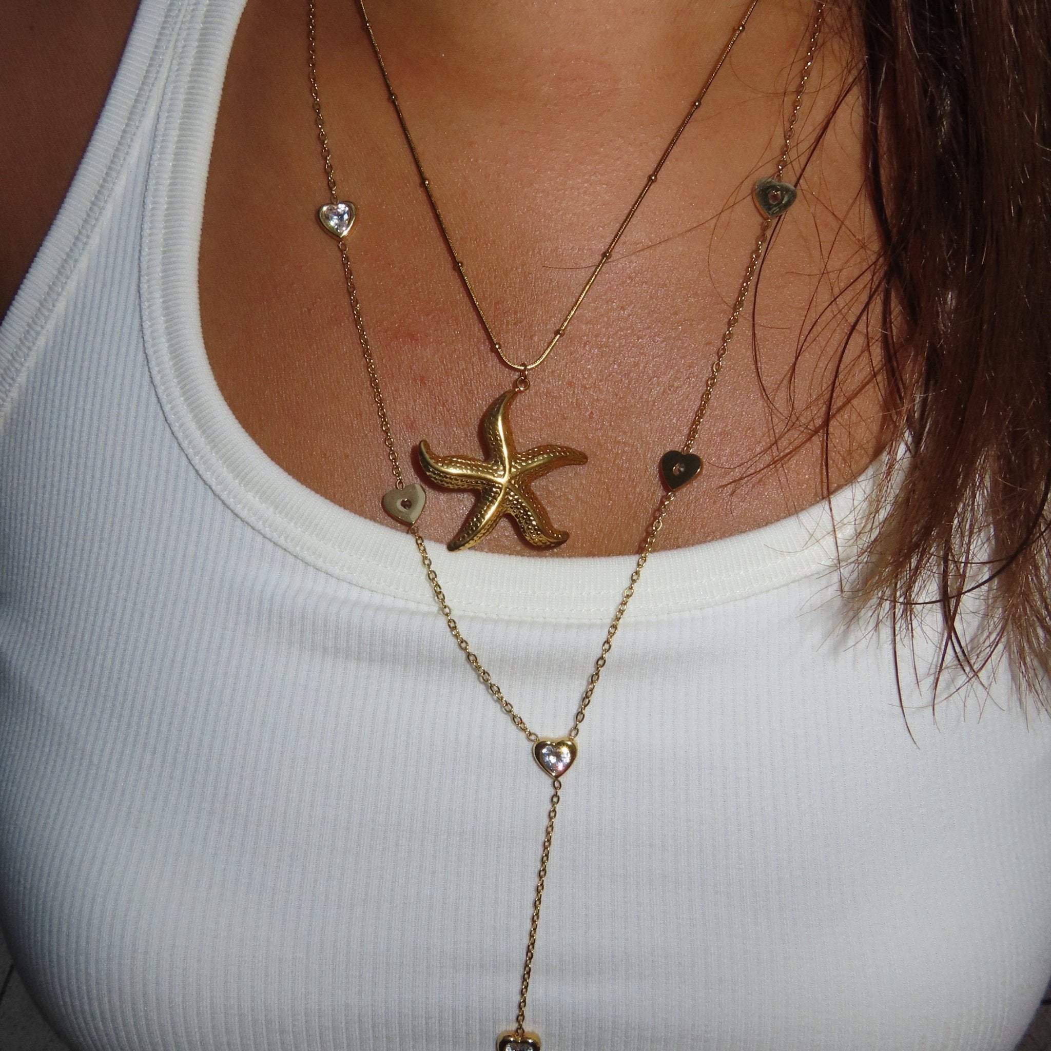 Shell necklace - 𝐇𝐨𝐧𝐞𝐲 𝐁𝐮𝐭𝐭𝐞𝐫 𝐍𝐢𝐧𝐞