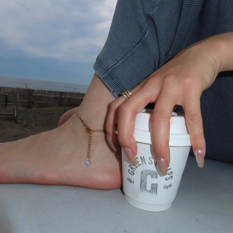 【アンクレット】Shine anklet - 𝐇𝐨𝐧𝐞𝐲 𝐁𝐮𝐭𝐭𝐞𝐫 𝐍𝐢𝐧𝐞