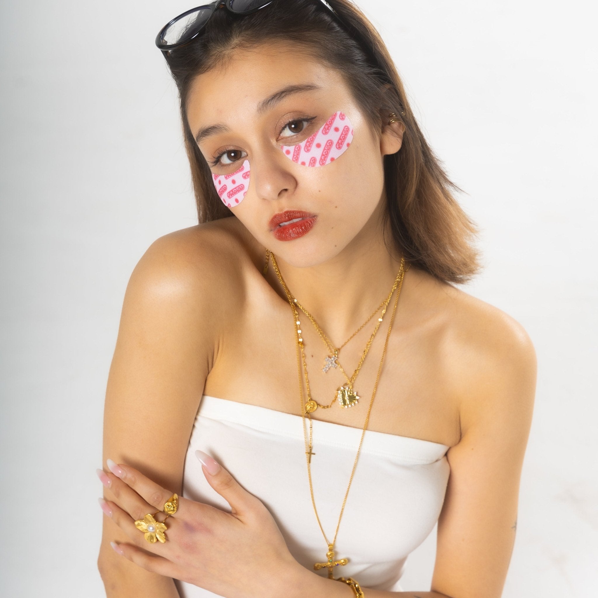 Shine heart charm necklace - 𝐇𝐨𝐧𝐞𝐲 𝐁𝐮𝐭𝐭𝐞𝐫 𝐍𝐢𝐧𝐞
