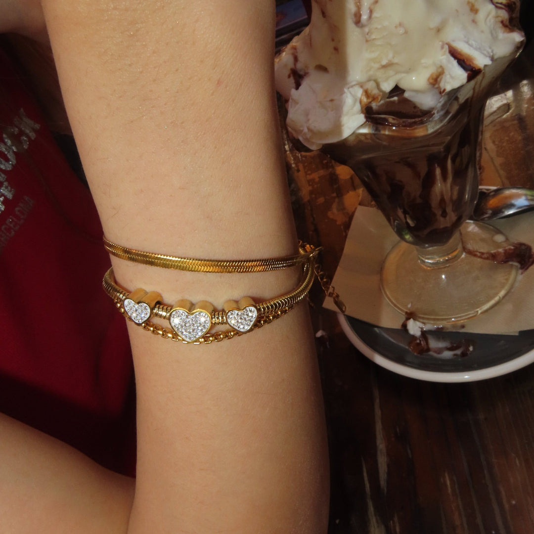 【ブレスレット】Snake bracelet - 𝐇𝐨𝐧𝐞𝐲 𝐁𝐮𝐭𝐭𝐞𝐫 𝐍𝐢𝐧𝐞