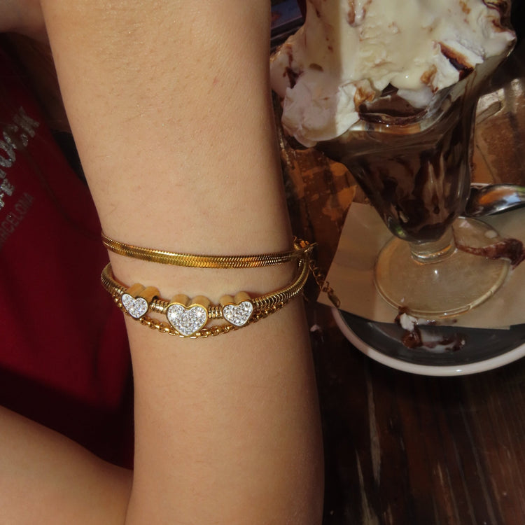 【ブレスレット】Snake bracelet - 𝐇𝐨𝐧𝐞𝐲 𝐁𝐮𝐭𝐭𝐞𝐫 𝐍𝐢𝐧𝐞