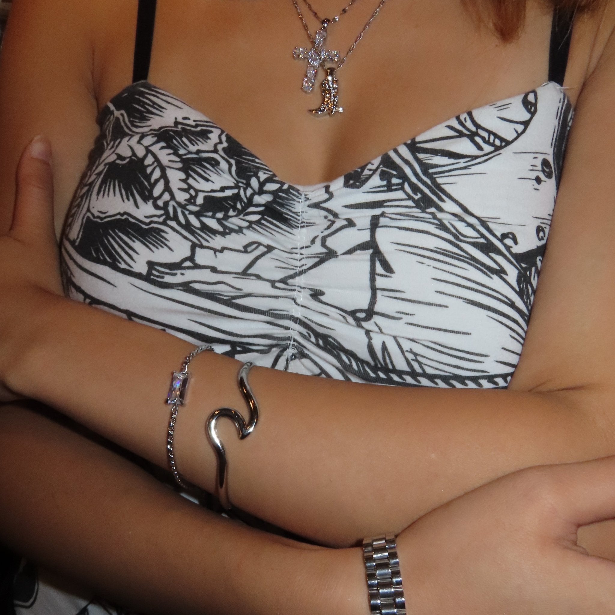 【ブレスレット】Square zir bracelet - 𝐇𝐨𝐧𝐞𝐲 𝐁𝐮𝐭𝐭𝐞𝐫 𝐍𝐢𝐧𝐞