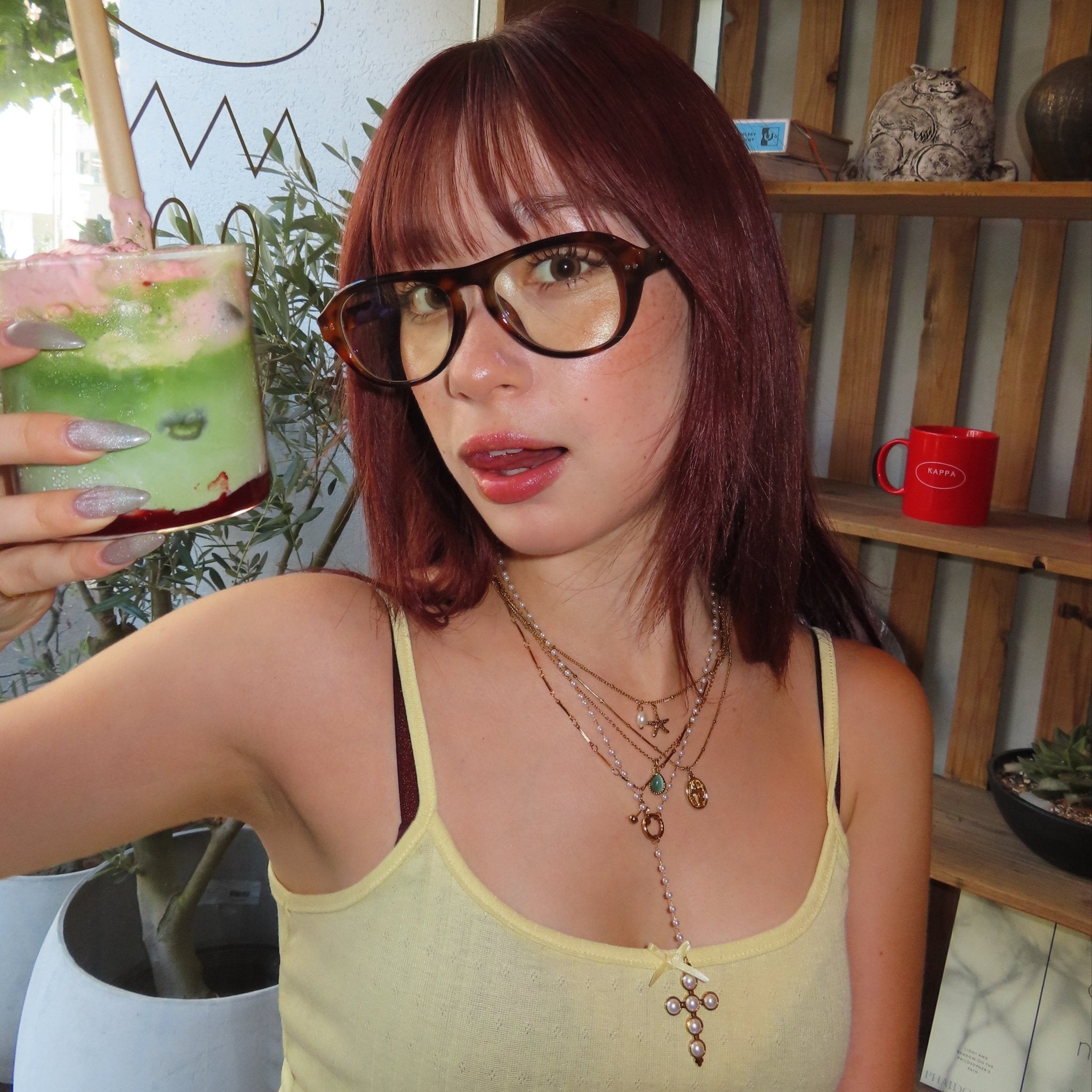 Starfish cherry necklace (2セット) - 𝐇𝐨𝐧𝐞𝐲 𝐁𝐮𝐭𝐭𝐞𝐫 𝐍𝐢𝐧𝐞