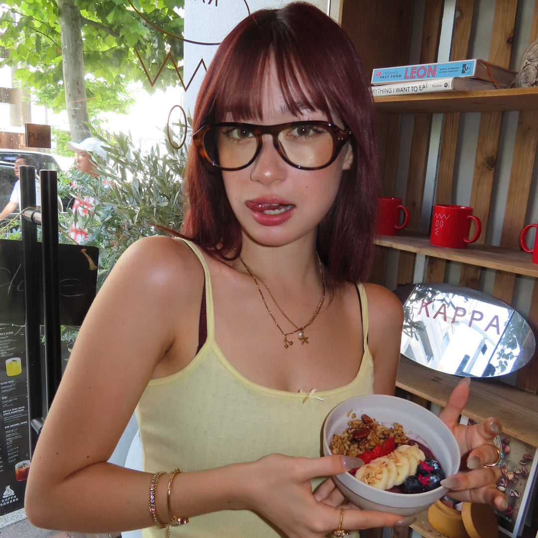 Starfish cherry necklace (2セット) - 𝐇𝐨𝐧𝐞𝐲 𝐁𝐮𝐭𝐭𝐞𝐫 𝐍𝐢𝐧𝐞