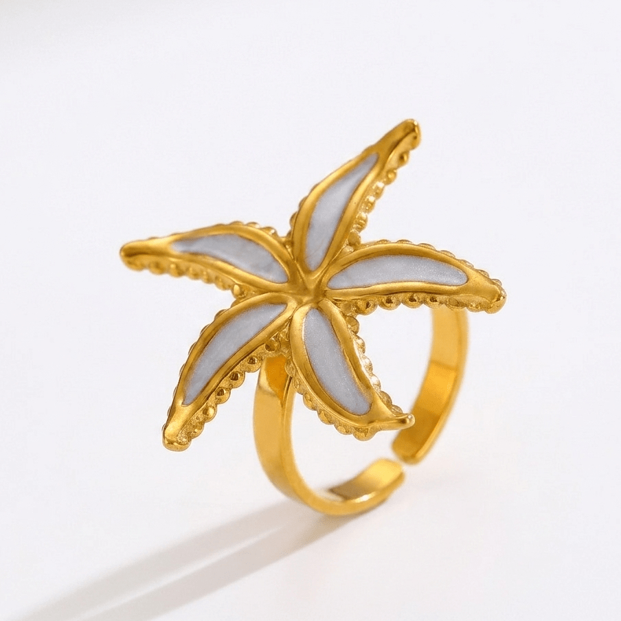 【リング】Starfish ring - 𝐇𝐨𝐧𝐞𝐲 𝐁𝐮𝐭𝐭𝐞𝐫 𝐍𝐢𝐧𝐞