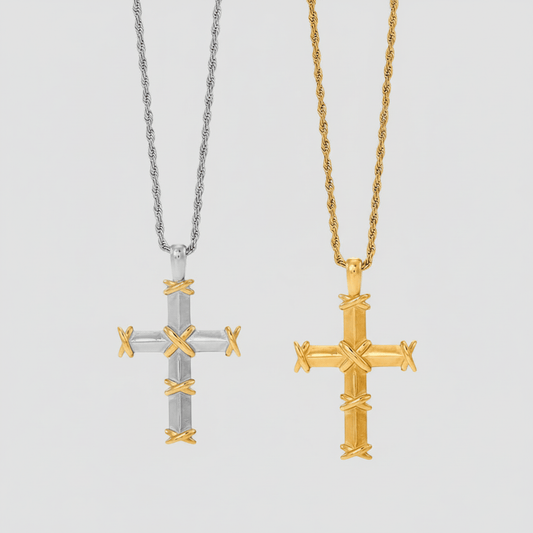 Staurous necklace - 𝐇𝐨𝐧𝐞𝐲 𝐁𝐮𝐭𝐭𝐞𝐫 𝐍𝐢𝐧𝐞