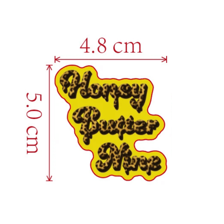 Sticker 4 SET - 𝐇𝐨𝐧𝐞𝐲 𝐁𝐮𝐭𝐭𝐞𝐫 𝐍𝐢𝐧𝐞