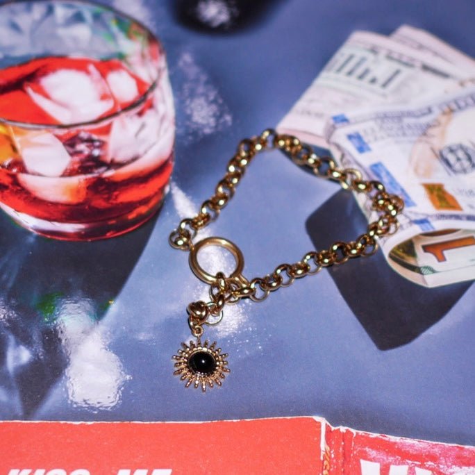 【ブレスレット】Sun tiger bracelet - 𝐇𝐨𝐧𝐞𝐲 𝐁𝐮𝐭𝐭𝐞𝐫 𝐍𝐢𝐧𝐞