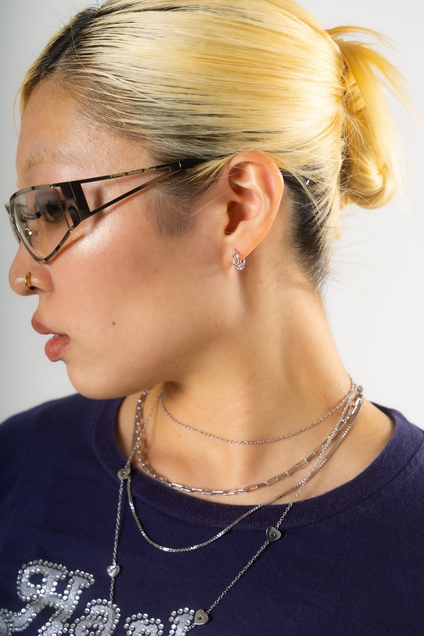 【ピアス】Urban chain pierce - 𝐇𝐨𝐧𝐞𝐲 𝐁𝐮𝐭𝐭𝐞𝐫 𝐍𝐢𝐧𝐞