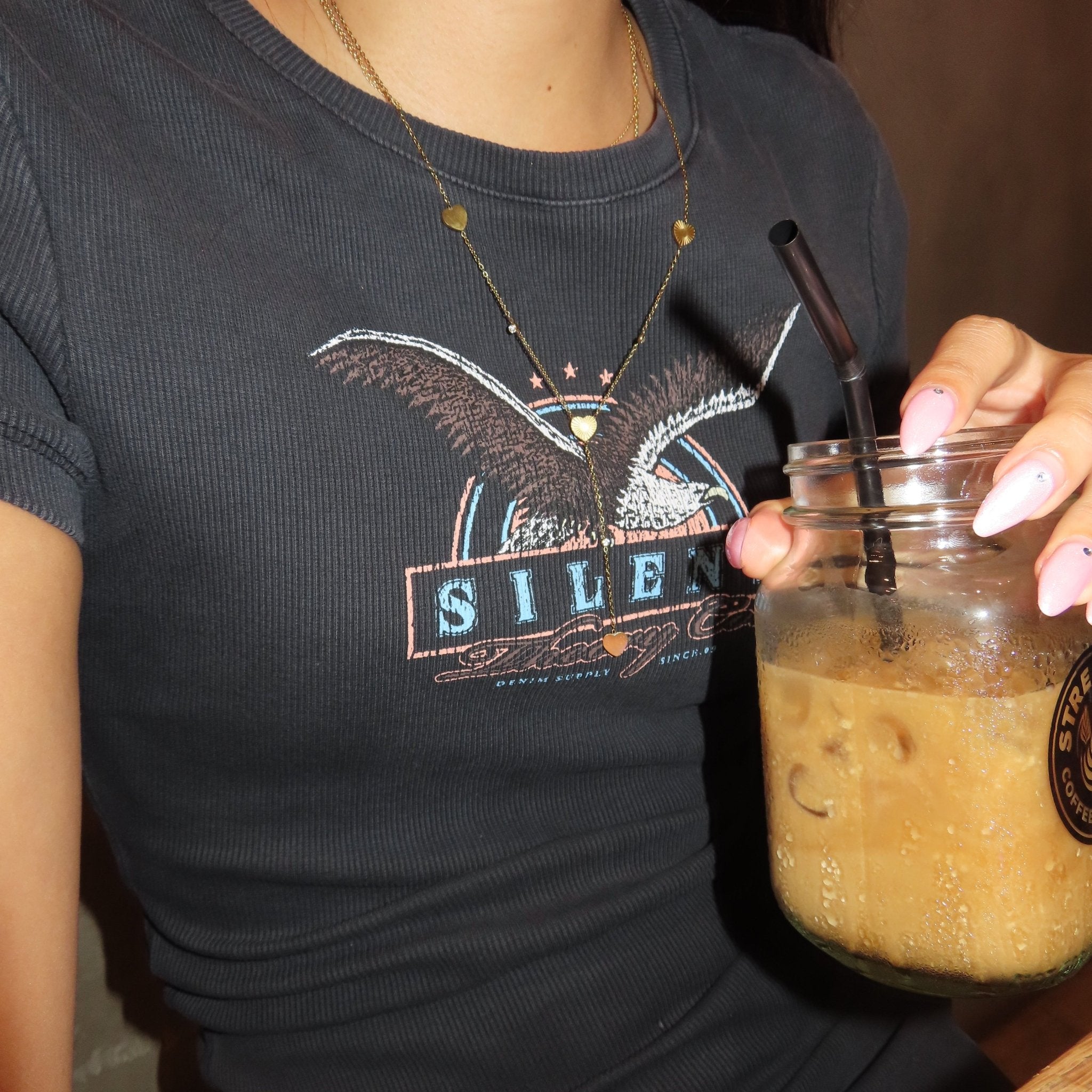 Veil necklace - 𝐇𝐨𝐧𝐞𝐲 𝐁𝐮𝐭𝐭𝐞𝐫 𝐍𝐢𝐧𝐞