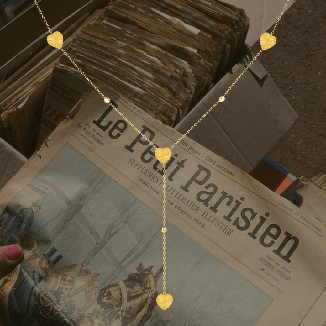 Veil necklace - 𝐇𝐨𝐧𝐞𝐲 𝐁𝐮𝐭𝐭𝐞𝐫 𝐍𝐢𝐧𝐞