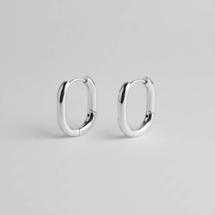 【ピアス】Vertical hoop pierce - 𝐇𝐨𝐧𝐞𝐲 𝐁𝐮𝐭𝐭𝐞𝐫 𝐍𝐢𝐧𝐞