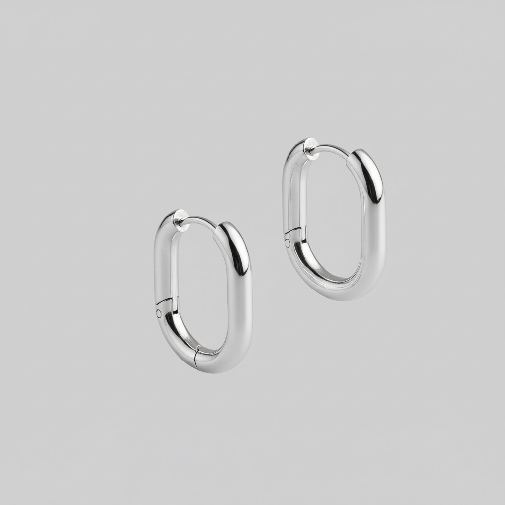 【ピアス】Vertical hoop pierce - 𝐇𝐨𝐧𝐞𝐲 𝐁𝐮𝐭𝐭𝐞𝐫 𝐍𝐢𝐧𝐞