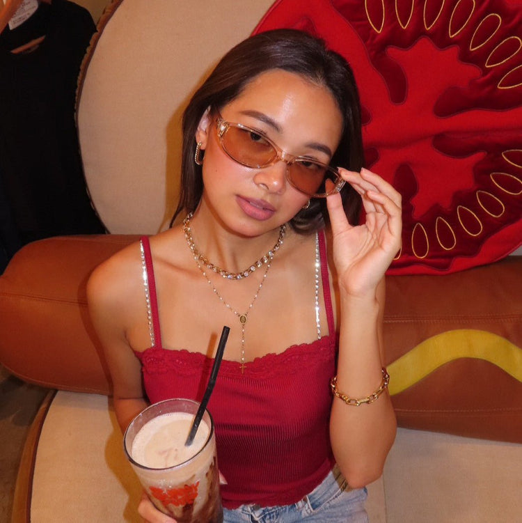 【ピアス】Vertical zir pierce - 𝐇𝐨𝐧𝐞𝐲 𝐁𝐮𝐭𝐭𝐞𝐫 𝐍𝐢𝐧𝐞