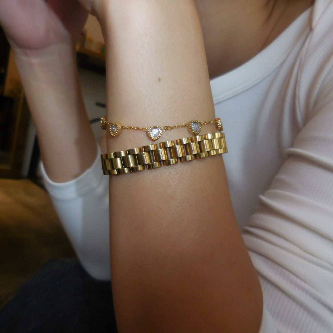 【ブレスレット】Watch bracelet - 𝐇𝐨𝐧𝐞𝐲 𝐁𝐮𝐭𝐭𝐞𝐫 𝐍𝐢𝐧𝐞