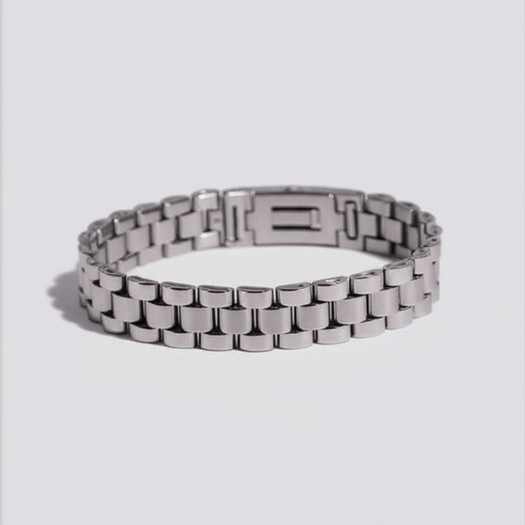 【ブレスレット】Watch silver bracelet - 𝐇𝐨𝐧𝐞𝐲 𝐁𝐮𝐭𝐭𝐞𝐫 𝐍𝐢𝐧𝐞
