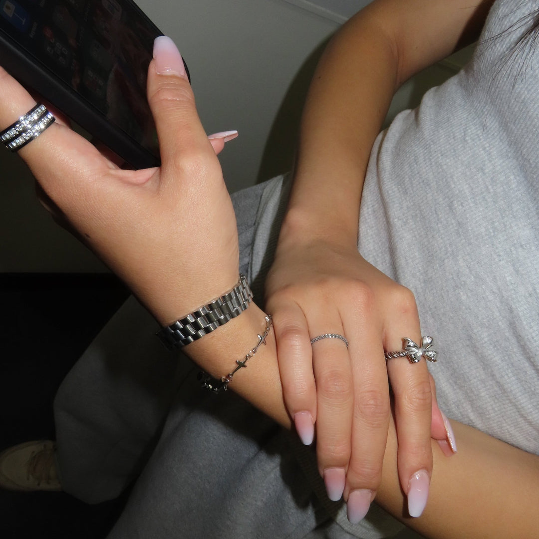 【ブレスレット】Watch silver bracelet - ????? ?????? ????