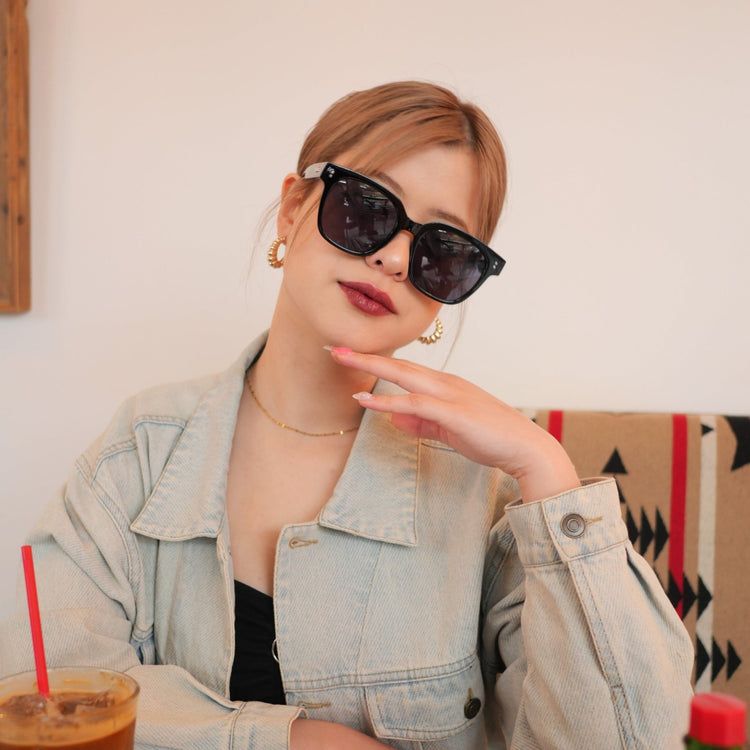 Wide sunglasses - 𝐇𝐨𝐧𝐞𝐲 𝐁𝐮𝐭𝐭𝐞𝐫 𝐍𝐢𝐧𝐞