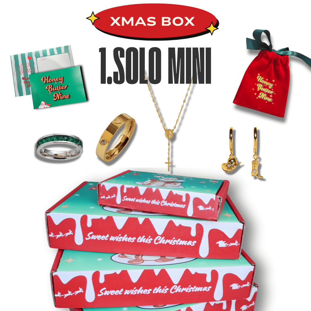 Xmas Box【SOLO mini】 - 𝐇𝐨𝐧𝐞𝐲 𝐁𝐮𝐭𝐭𝐞𝐫 𝐍𝐢𝐧𝐞