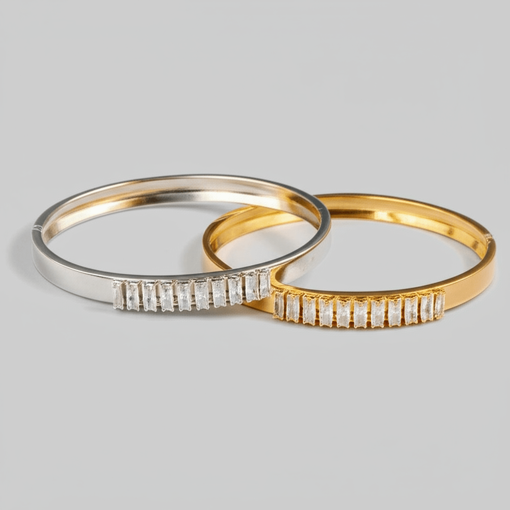 【ブレスレット】Zirconia bangle - 𝐇𝐨𝐧𝐞𝐲 𝐁𝐮𝐭𝐭𝐞𝐫 𝐍𝐢𝐧𝐞