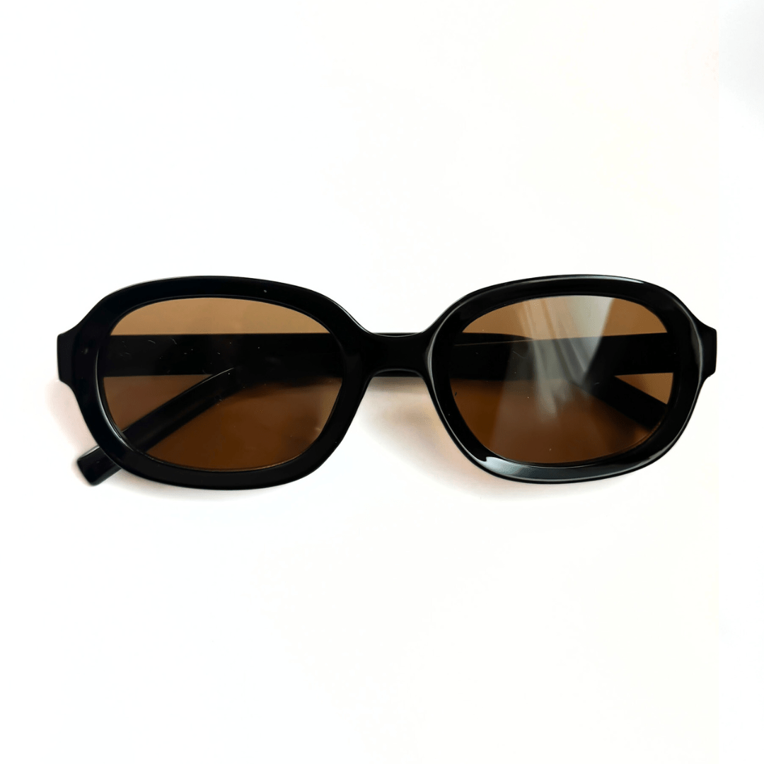 Brown rétro sunglasses - 𝐇𝐨𝐧𝐞𝐲 𝐁𝐮𝐭𝐭𝐞𝐫 𝐍𝐢𝐧𝐞